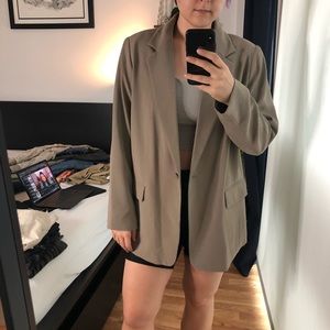 Tan blazer